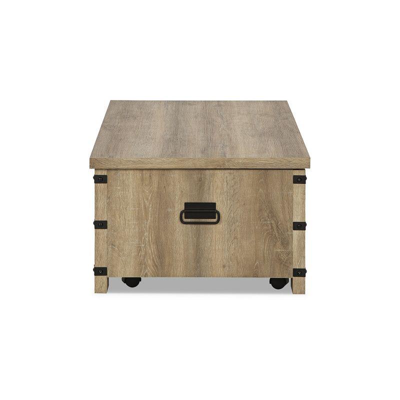 Signature Design by Ashley Casual Calaboro Lift-Top Coffee Table, Light Brown