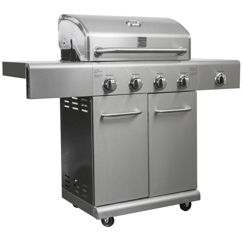 Kenmore 4 - Burner Free Standing Liquid Propane 52000 BTU Gas Grill with Cabinet