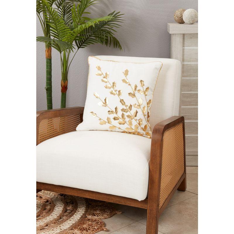 Saro Cotton Throw Square Pillow Cover & Insert | Wayfair