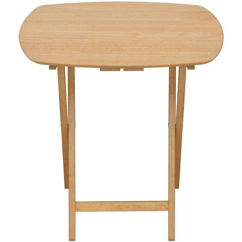 eHemco Wood Oversized Foldable TV Tray Table for Eating/2