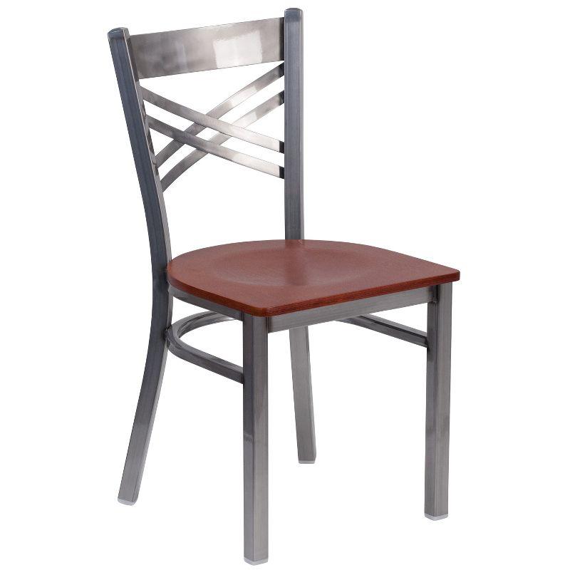 Flash Furniture Athena Cross Back Side Chair