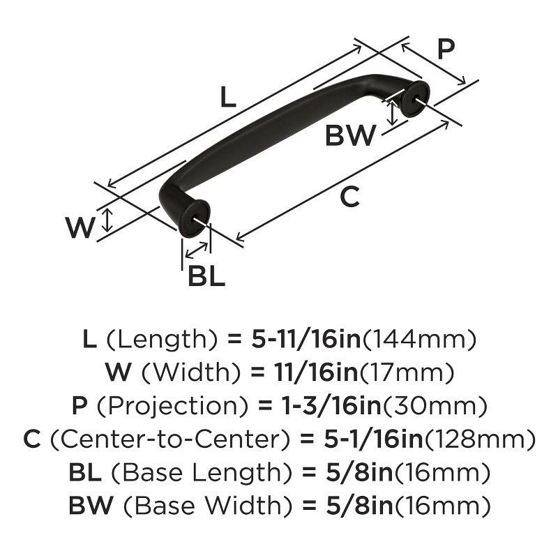 Kane 5 1/16" Center to Center Arch Pull