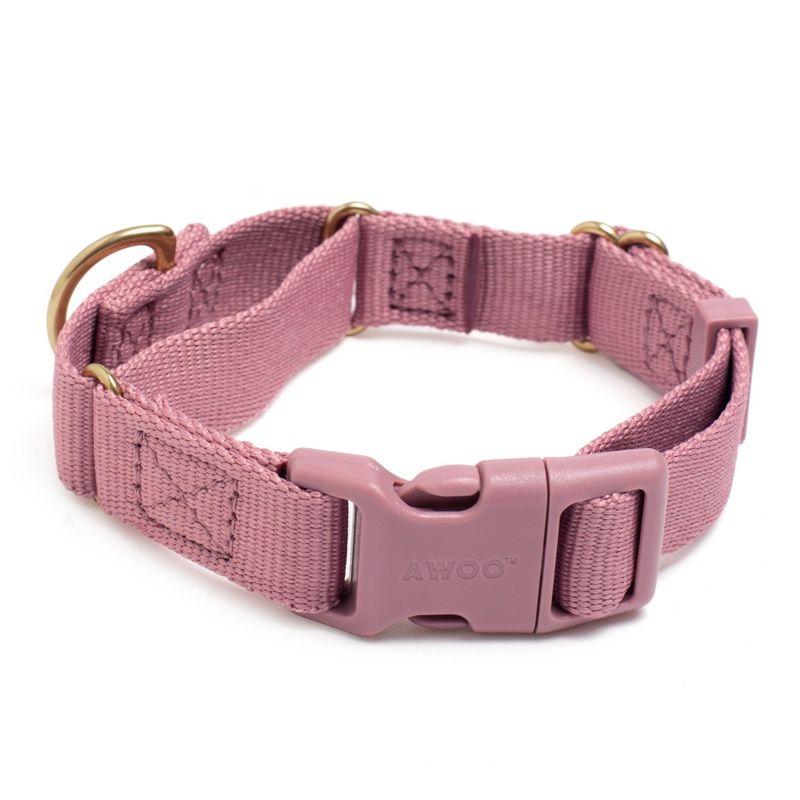 AWOO Marty Recycled Martingale Dog Collar