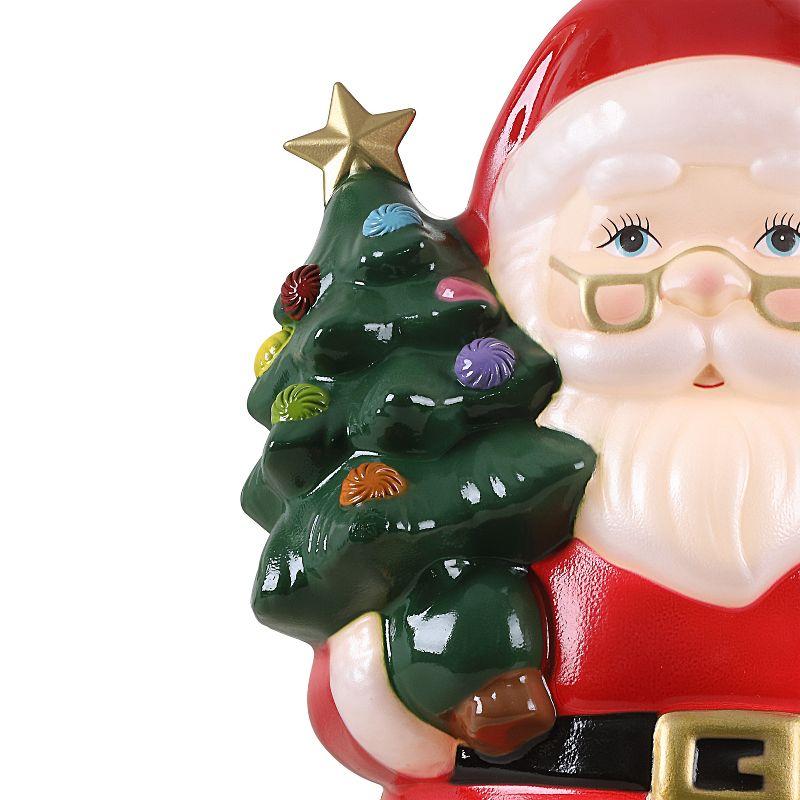 Mr. Christmas Outdoor Lit Santa Blow Mold