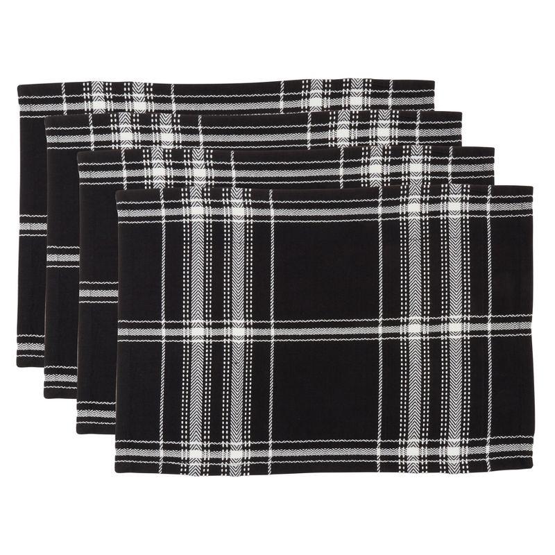 Gracie Oaks Tamiami 4 Piece Cotton Placemat Set | Wayfair