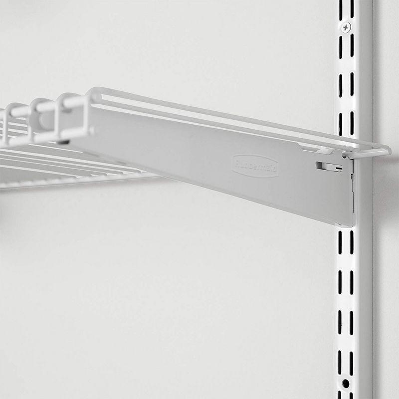 Rubbermaid Rubbermaid FG3H9100WHT Configurations Accessories 26-Inch Shelving Kit, White