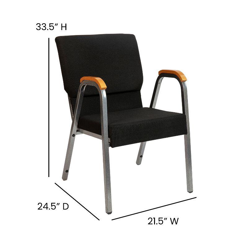 Judea 21" Stackable Church Chair with Arms