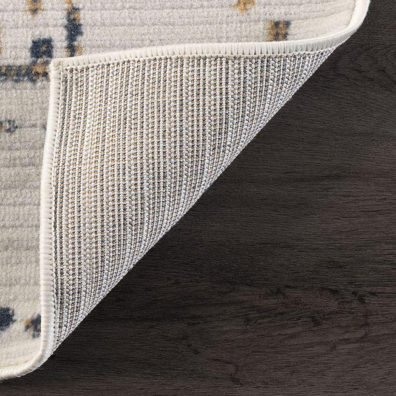 Nuloom Mila Moroccan 8x10 Indoor Area Rug for Living Room Bedroom Dining Room Kitchen, Beige/Ivory
