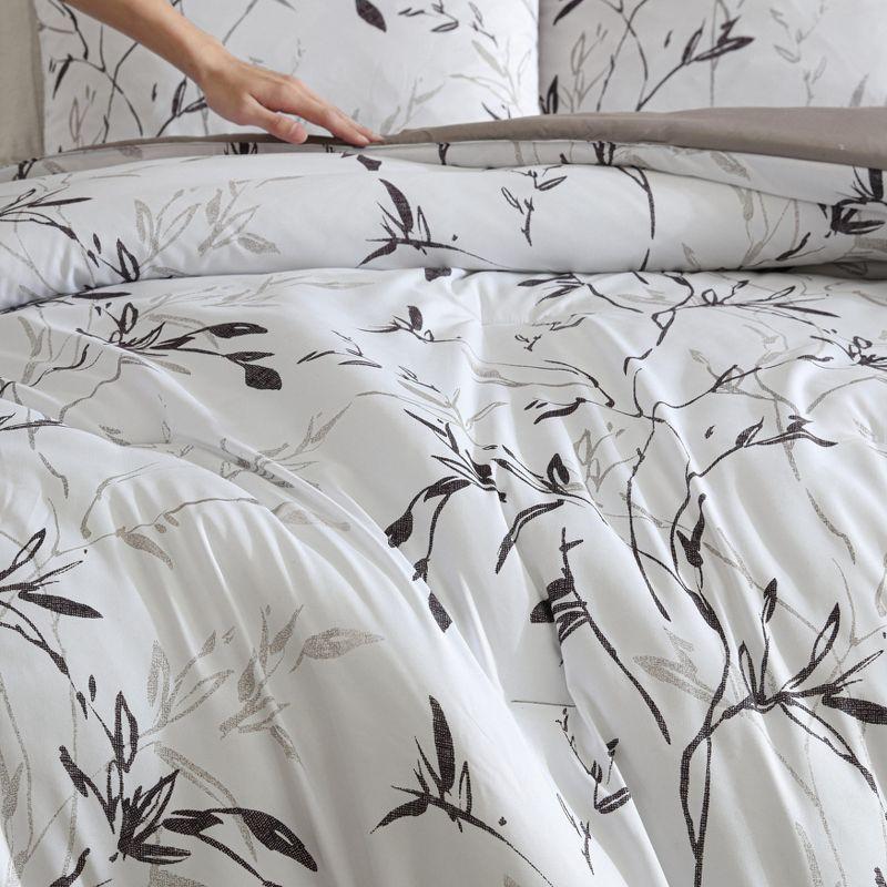 Ink Wash Vine Comforter Bonus Set