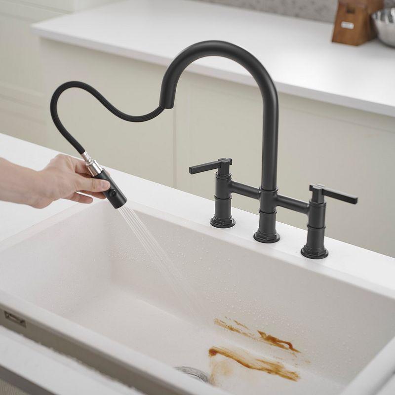 VIBRANTBATH Pull Down Kitchen Faucet