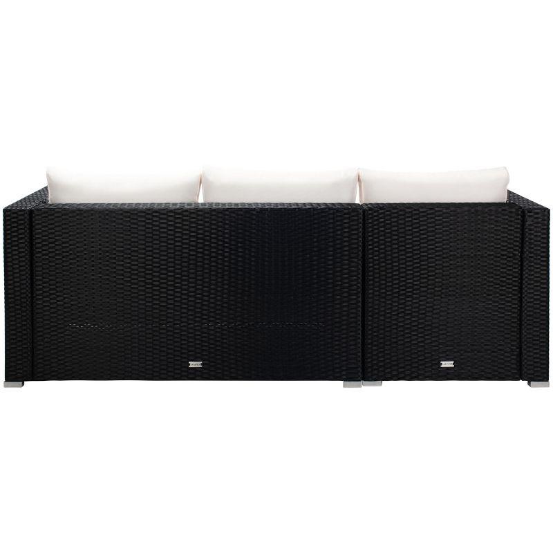 Madalina Living Set - Indoor/Outdoor - PAT7509 - Black/Beige - Safavieh