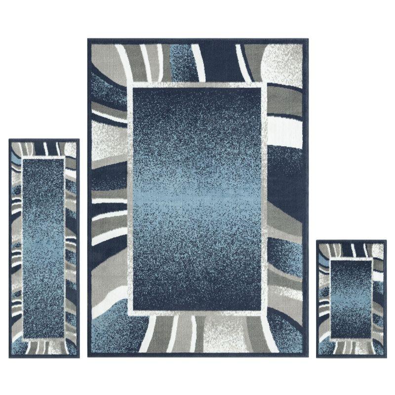 Home Dynamix Ariana Konya Contemporary Abstract Border Area Rug