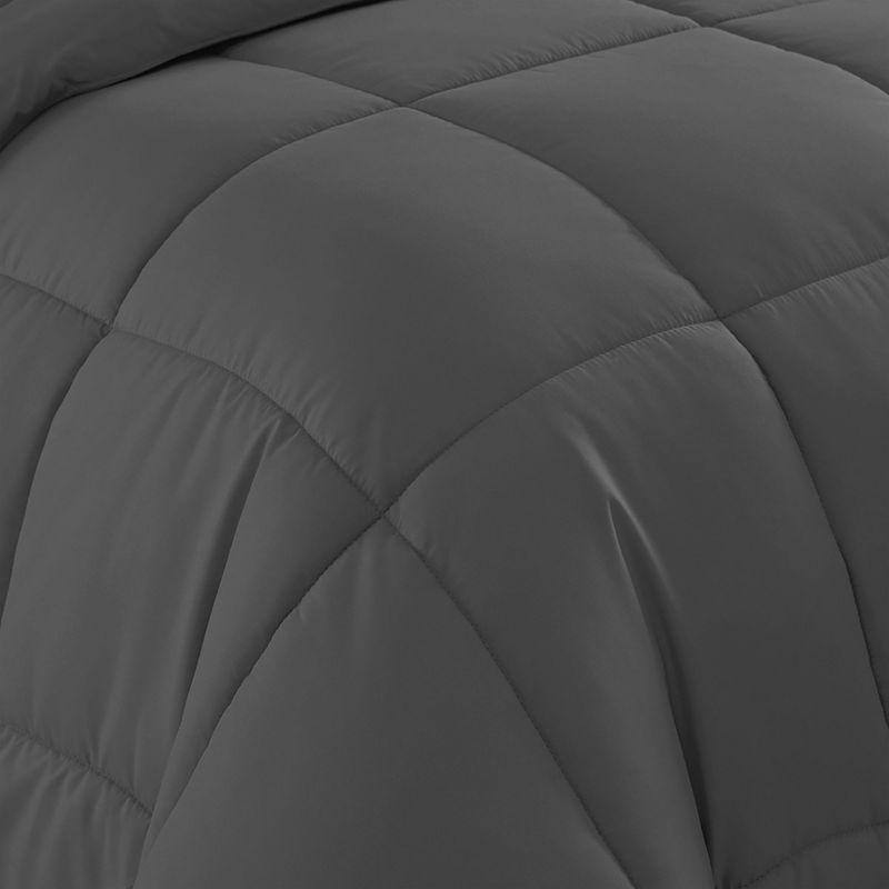 Sweet Home Collection All Season Bed-in-A-Bag 5pc/7pc Solid Color Comforter & Sheet Set Ultra Soft Bedding by Sweet Home Collection