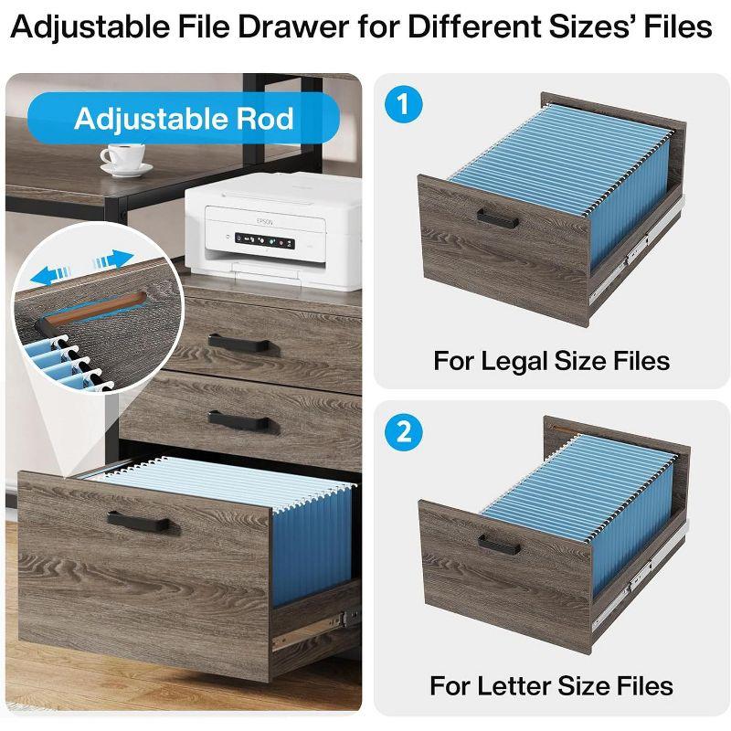 Lantine 63" Ergonomic Office Desk