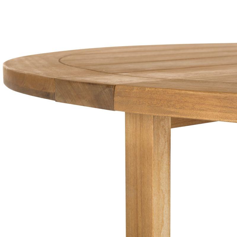 Wales Round Dining Table - Indoor/Outdoor - PAT7036 - Natural - Safavieh