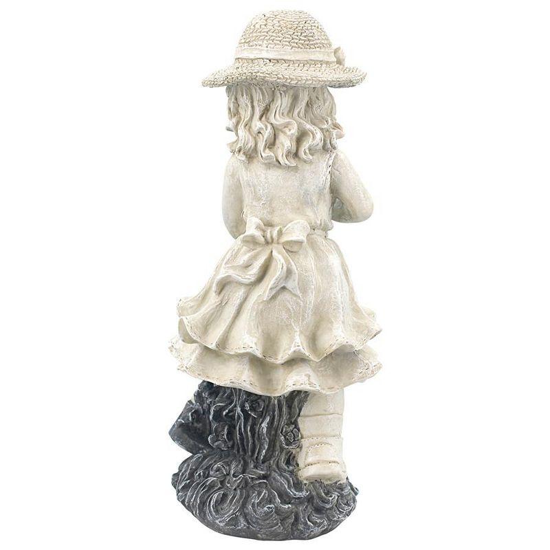 Design Toscano Young Gardener Girl Statue: Rebecca Medium