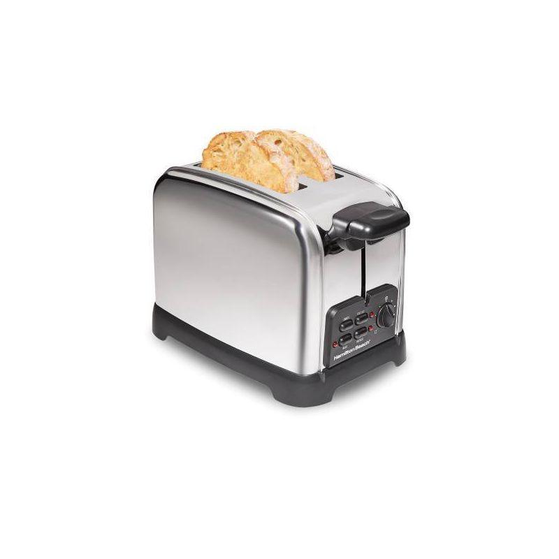 Hamilton Beach Stainless Steel 2-Slice Wide Slot Toaster