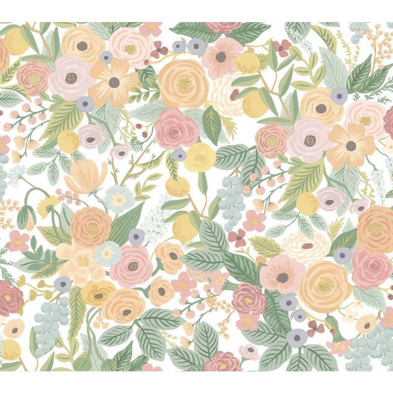 Rifle Paper Co. Garden Party 20' L x 27" W Peel and Stick Wallpaper Roll