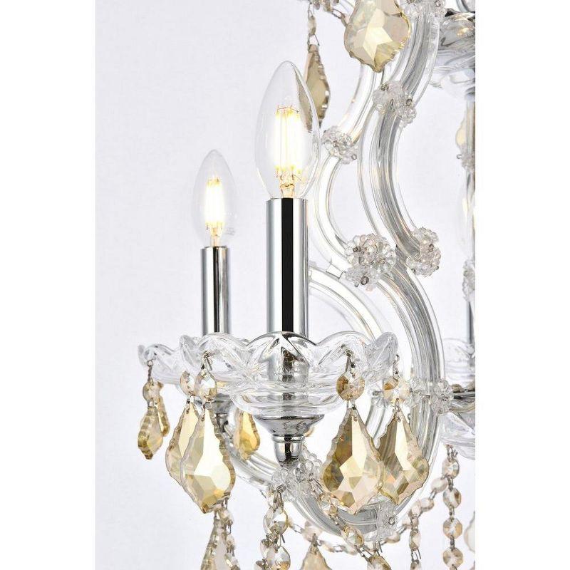 Elegant Lighting Maria Theresa 6 - Light Pendant in  Chrome