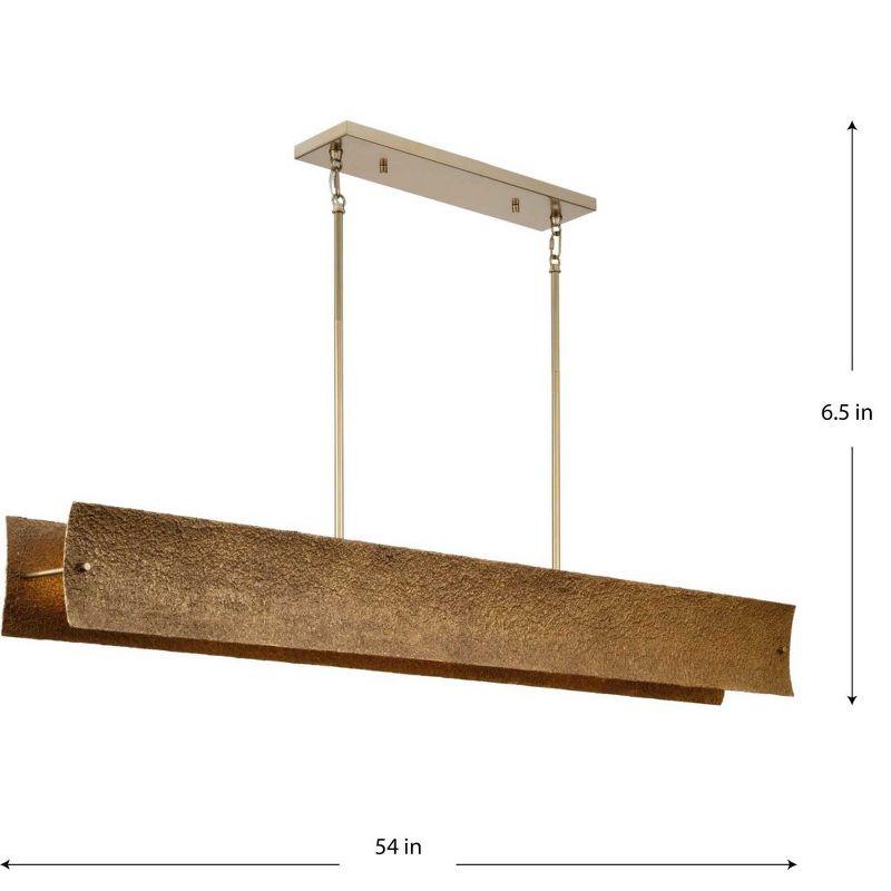 Progress Lighting Lusail 8 - Light Dimmable Linear Chandelier