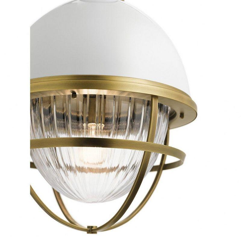 Kichler Lighting Tollis 1 - Light Pendant in  Natural Brass