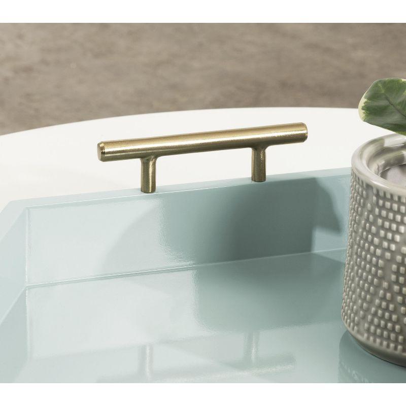 Kate and Laurel Lipton Tray, 18x18, Blue
