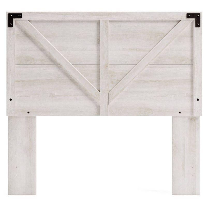 Shawburn Panel Headboard White/Dark Gray - Signature Design by Ashley