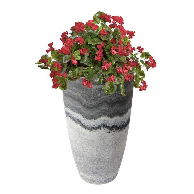 Algreen Acerra Curved Yard & Patio Vase Garden Planter