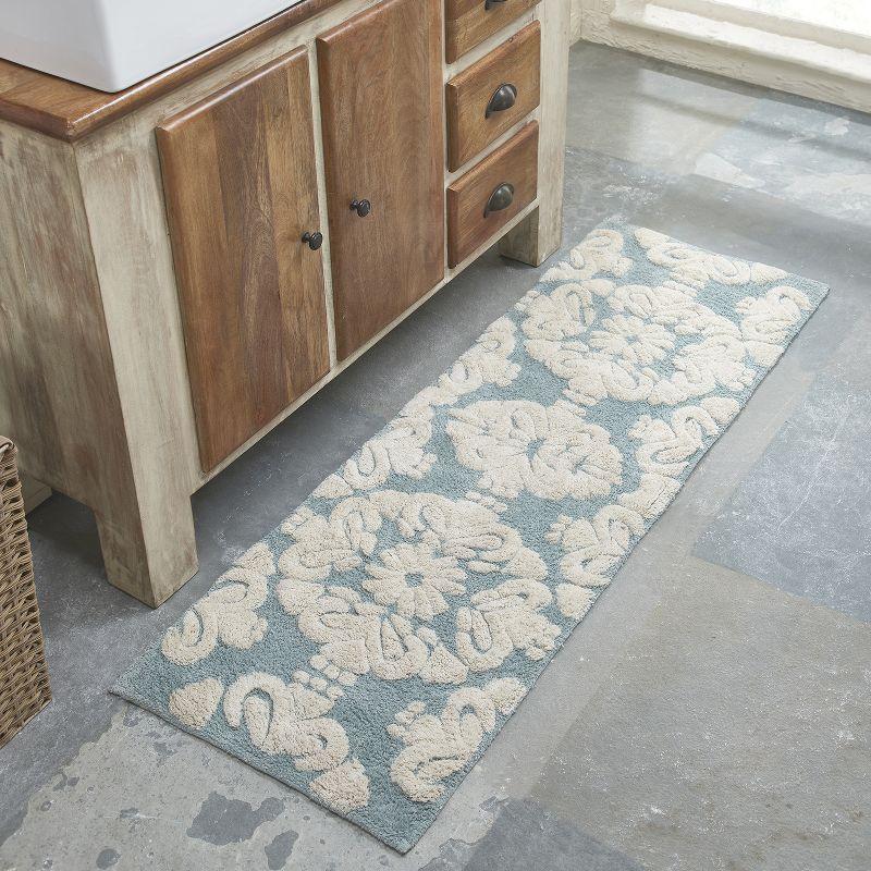 Alcott Hill® Chemash Premium-Quality 100% Cotton Super Absorbent Machine Washable 3 Piece Bathroom Rug Set