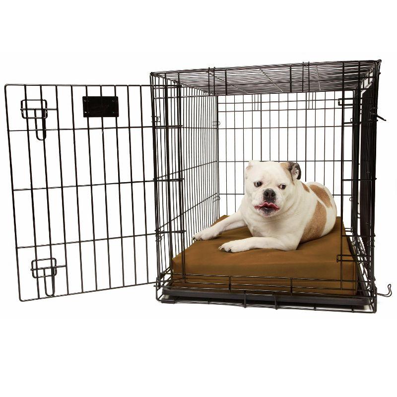 Big Barker 4" Orthopedic Crate Bed - Tan - Medium - 33.2" x 21.2" x 4"