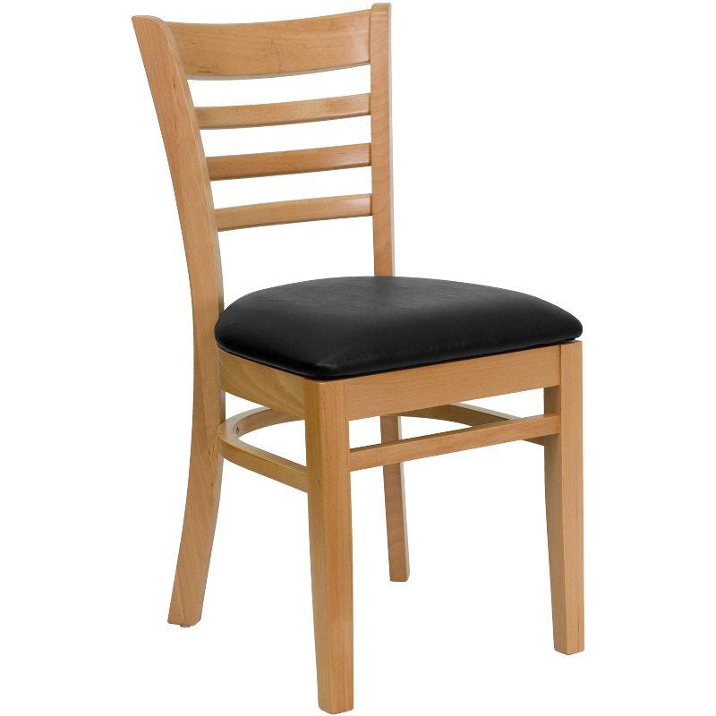 Red Barrel Studio® Ladder Back Wooden Restaurant Chair