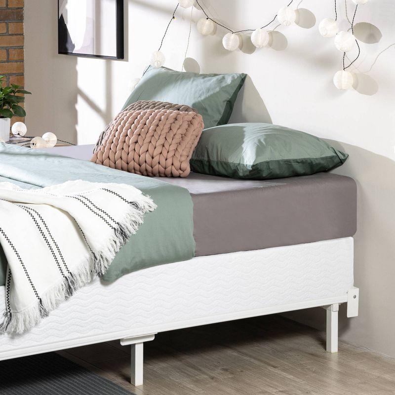 Twin XL Gray Metal Smart BoxSpring Mattress Base