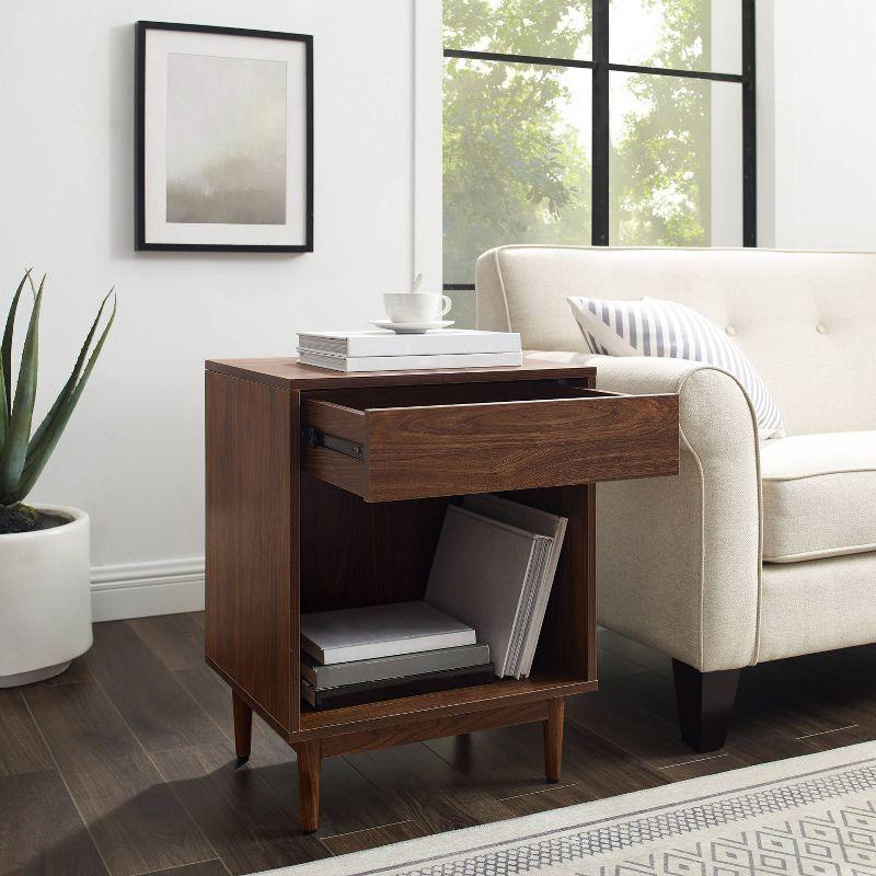 Crosley Liam Record Storage Side Table