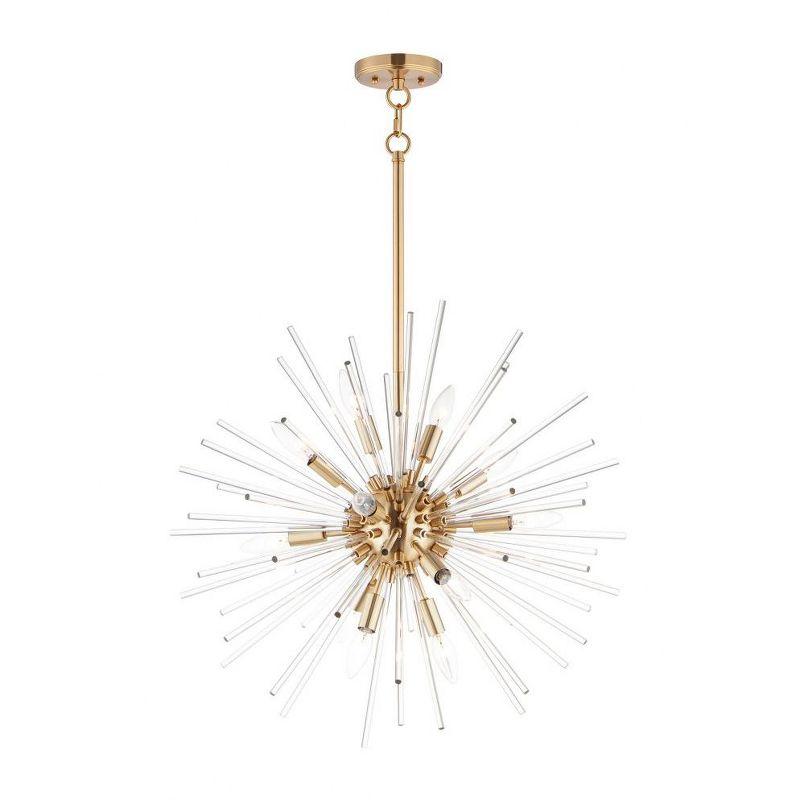 Maxim Lighting Polaris 12 - Light Pendant in  Satin Brass