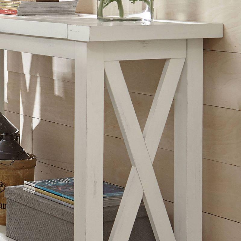 Seaside Lodge Console Table - Off White - Home Styles