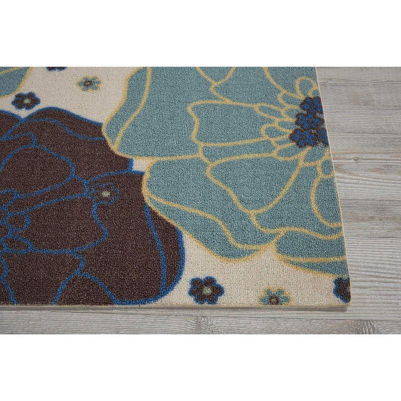 Nourison Home & Garden Oversized Flowers Indoor/outdoor Area Rug