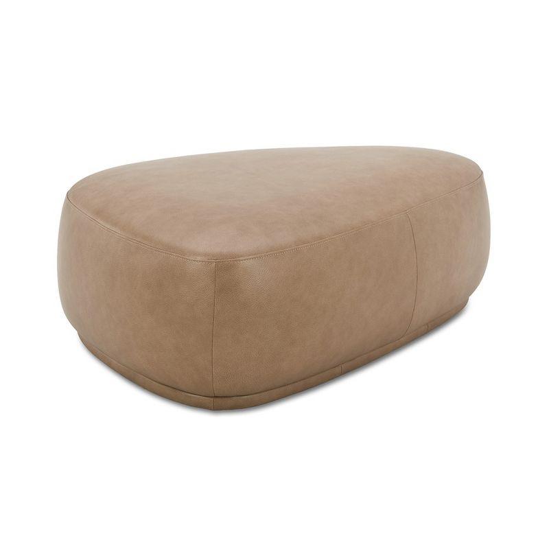 Jennifer Taylor Home Pebble 44 inch Rounded Triangle Cocktail Ottoman