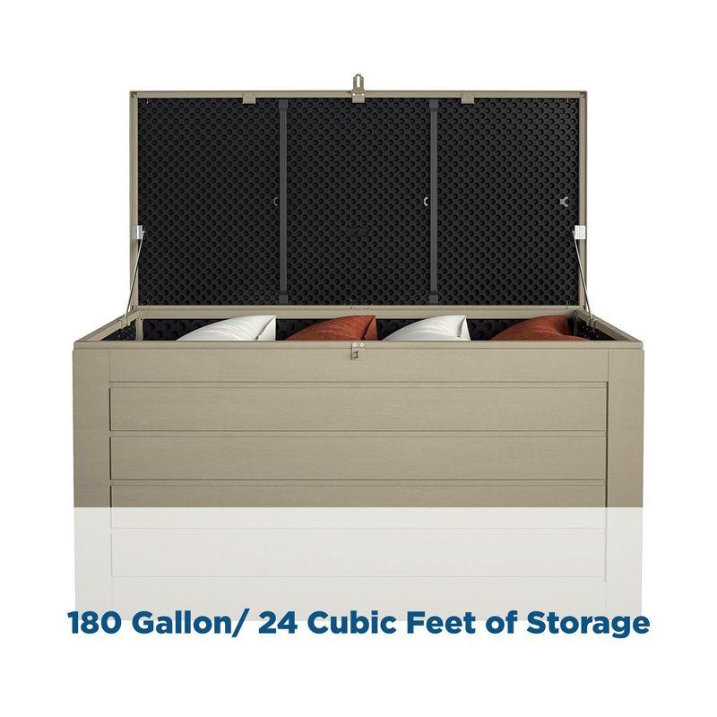 Cosco Outdoor Patio Deck Storage Extra Large Box 180 Gallons