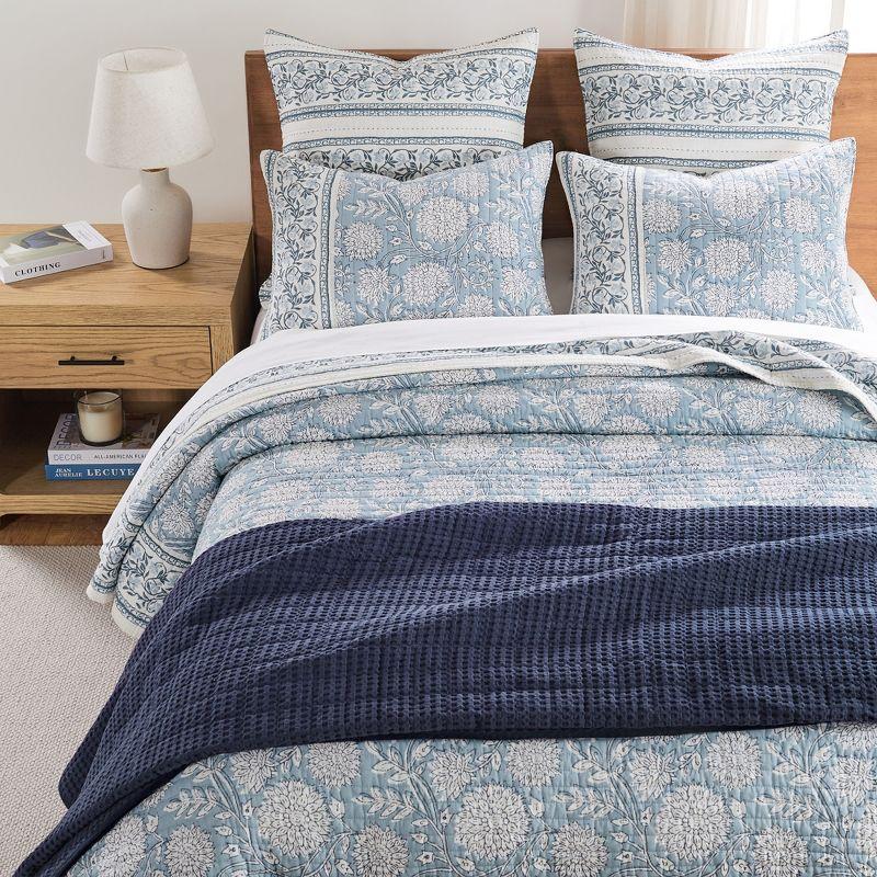 Adare Blue  Euro Sham Set of 2 - Levtex Home
