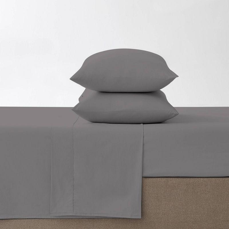 100% Cotton Lightweight Percale Weave Sheet Set