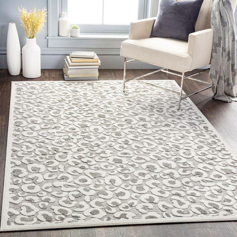 Mark & Day Vossen 5'3"x7'3" Rectangle Woven Indoor and Outdoor Area Rugs Cream