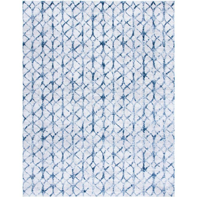 Amelia ALA792 Power Loomed Area Rug - Grey/Navy - 8'x10' - Safavieh.