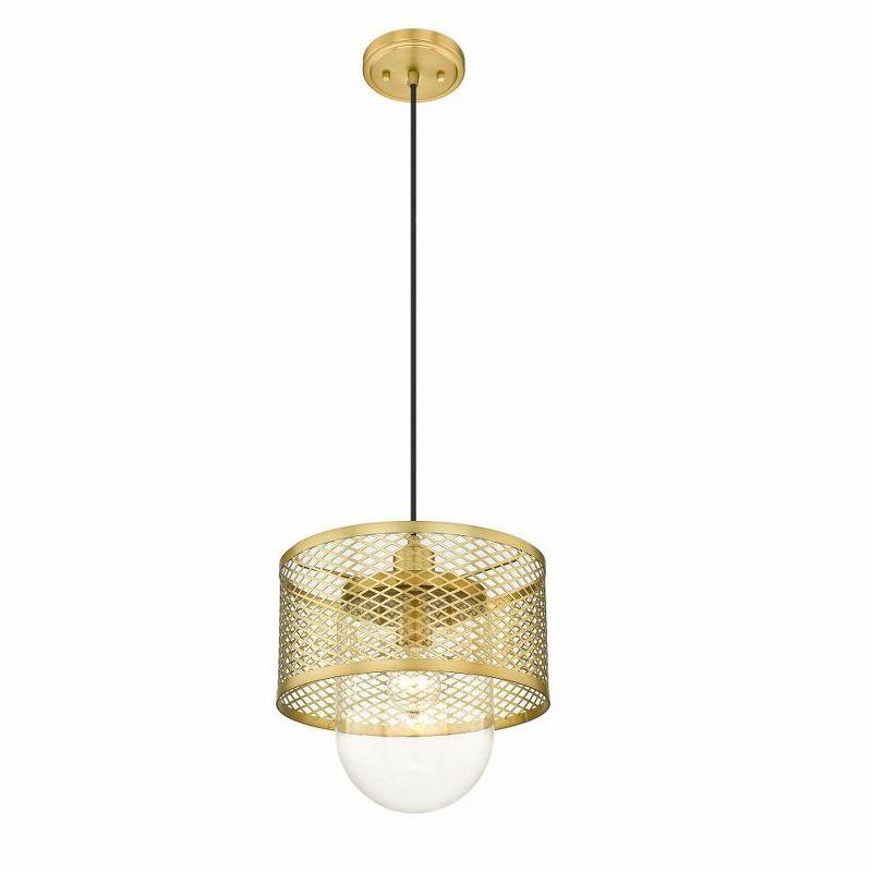 Z-Lite Kipton 1 - Light Pendant in  Rubbed Brass