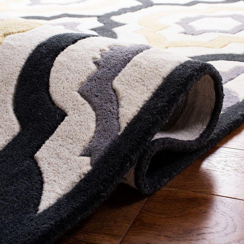 Chatham CHT747 Hand Tufted Runner Rug  Ivory / Multi 2'-3" X 9' - Safavieh.