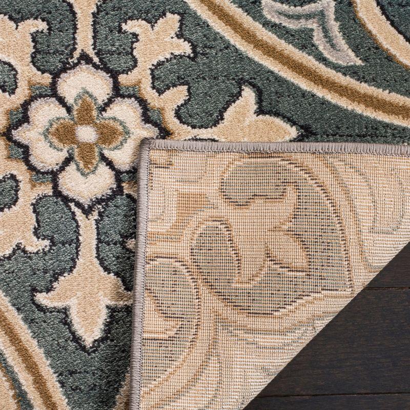 Lyndhurst LNH341 Power Loomed Accent Rug - Slate Blue/Beige - 3'3"x5'3" - Safavieh