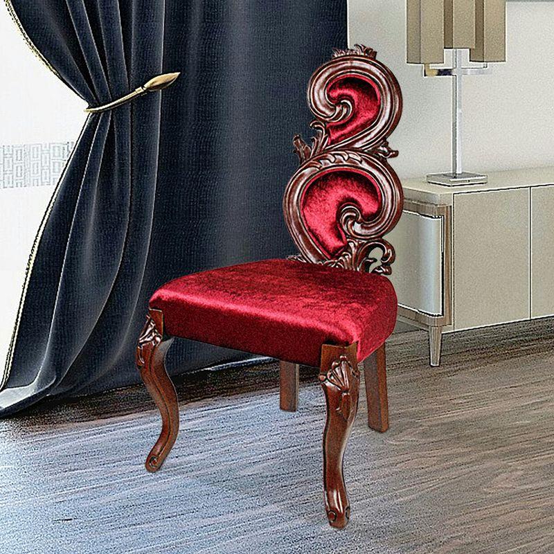 Design Toscano Graceful Curve Renaissance Side Chair