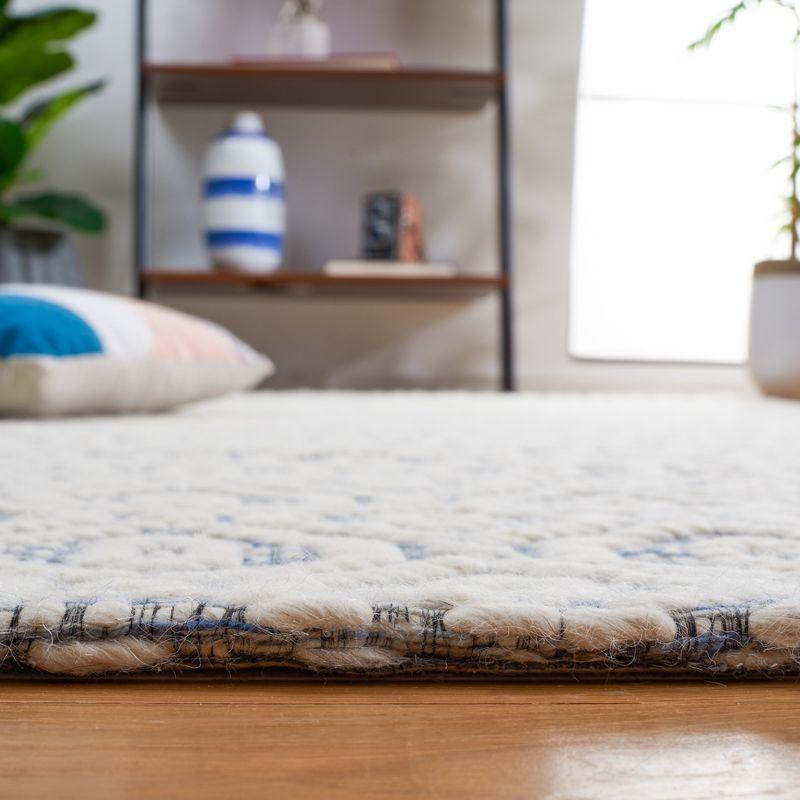 Marbella MRB325 Hand Woven Area Rug - Blue/Ivory - 4'x6' - Safavieh.