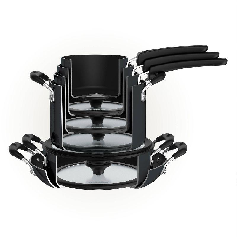 Tramontina Tramontina Aluminum Non Stick 11 Pc Nesting Cookware Set