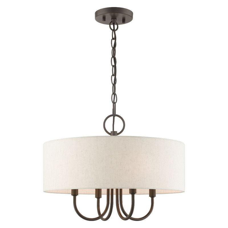 Livex Lighting Blossom 4 - Light Pendant in  English Bronze