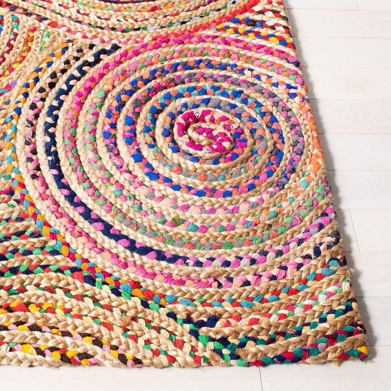 Cape Cod CAP604 Hand Woven Area Rug - Natural/Multi - 5'x8' - Safavieh.